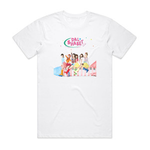 Dal shabet Pink Rocket 1 Album Cover T-Shirt White