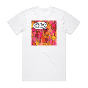 Diplo U Dont Like Me Album Cover T-Shirt White Diplo U Dont Like Me Album Cover T-Shirt White