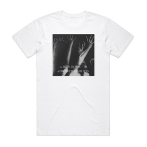 Deha A Fleur De Peau Iii A Fire That Does Not Burn Album Cover T-Shirt White Deha A Fleur De Peau Iii A Fire That Does Not Burn Album Cover T-Shirt White