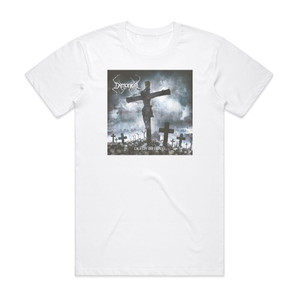 Demonical Death Infernal Album Cover T-Shirt White Demonical Death Infernal Album Cover T-Shirt White