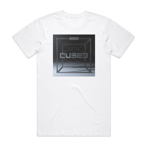 Diorama Cubed Album Cover T-Shirt White Diorama Cubed Album Cover T-Shirt White