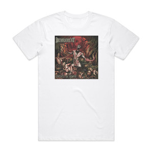Devourment Conceived In Sewage Album Cover T-Shirt White Devourment Conceived In Sewage Album Cover T-Shirt White