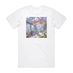 DRAGON EYES Forsaken Gods Album Cover T-Shirt White DRAGON EYES Forsaken Gods Album Cover T-Shirt White