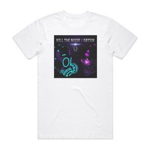 Datsik Lightspeed Album Cover T-Shirt White