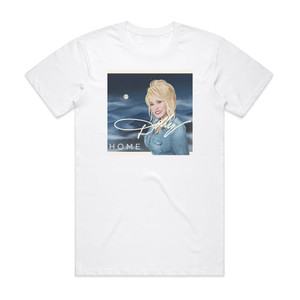 Dolly Parton Home Album Cover T-Shirt White