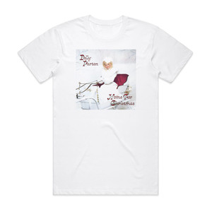 Dolly Parton Home For Christmas Album Cover T-Shirt White
