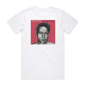 David Duchovny Every Third Thought Album Cover T-Shirt White