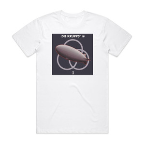 Die Krupps I Album Cover T-Shirt White Die Krupps I Album Cover T-Shirt White