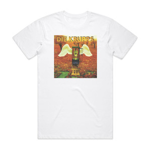 Die Krupps Iii Odyssey Of The Mind Album Cover T-Shirt White Die Krupps Iii Odyssey Of The Mind Album Cover T-Shirt White