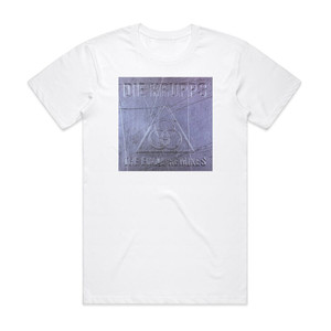 Die Krupps The Final Remixes Album Cover T-Shirt White Die Krupps The Final Remixes Album Cover T-Shirt White