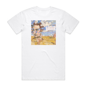 Del Barber Prairieography Album Cover T-Shirt White Del Barber Prairieography Album Cover T-Shirt White