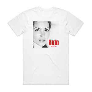 Dido White Flag Album Cover T-Shirt White Dido White Flag Album Cover T-Shirt White