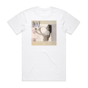 Dave Koz Dave Koz Album Cover T-Shirt White