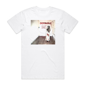 Dominanz Let The Death Enter Album Cover T-Shirt White