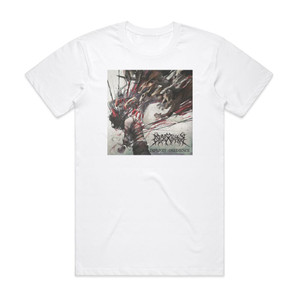 Desecravity Implicit Obedience Album Cover T-Shirt White Desecravity Implicit Obedience Album Cover T-Shirt White