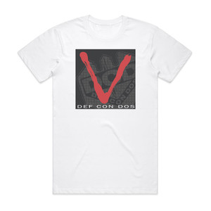Def Con Dos Alzheimer Album Cover T-Shirt White Def Con Dos Alzheimer Album Cover T-Shirt White