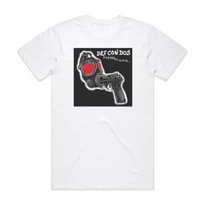 Def Con Dos Espaa Es Idiota Album Cover T-Shirt White Def Con Dos Espaa Es Idiota Album Cover T-Shirt White