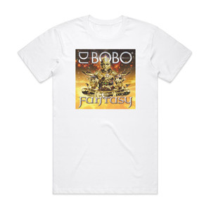 DJ BoBo Fantasy Album Cover T-Shirt White DJ BoBo Fantasy Album Cover T-Shirt White