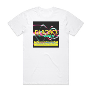 DJ BoBo Reloaded Album Cover T-Shirt White DJ BoBo Reloaded Album Cover T-Shirt White