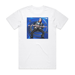 DJ BoBo Everybody Album Cover T-Shirt White DJ BoBo Everybody Album Cover T-Shirt White