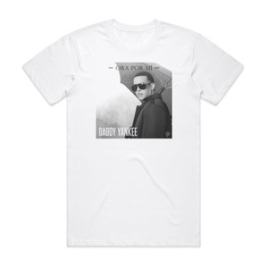 Daddy Yankee Ora Por M Album Cover T-Shirt White
