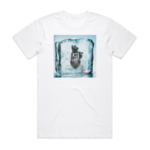 Daddy Yankee Hielo Album Cover T-Shirt White Daddy Yankee Hielo Album Cover T-Shirt White