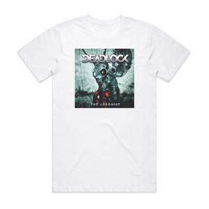 Deadlock The Arsonist 1 Album Cover T-Shirt White