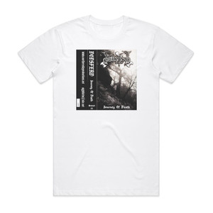 Dodsferd Journey Of Death Album Cover T-Shirt White Dodsferd Journey Of Death Album Cover T-Shirt White