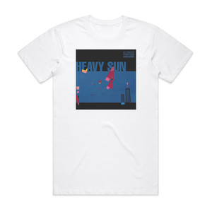 Daniel Lanois Heavy Sun Album Cover T-Shirt White Daniel Lanois Heavy Sun Album Cover T-Shirt White