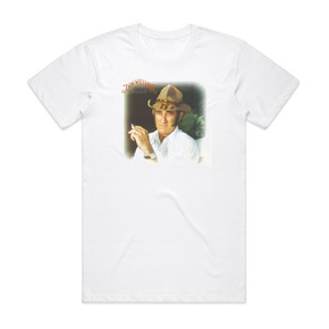 Don Williams Portrait Album Cover T-Shirt White Don Williams Portrait Album Cover T-Shirt White