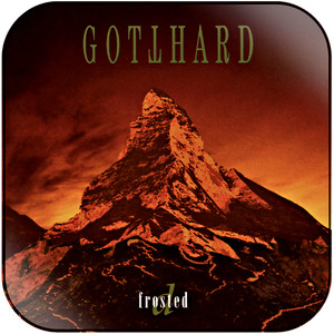 Gotthard D Frosted Album Cover Sticker