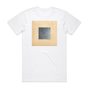 David Sylvian Weatherbox Album Cover T-Shirt White David Sylvian Weatherbox Album Cover T-Shirt White