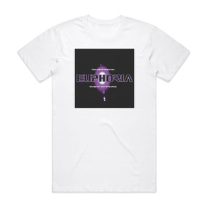 Dave Pearce Euphoria Transcendental Album Cover T-Shirt White Dave Pearce Euphoria Transcendental Album Cover T-Shirt White