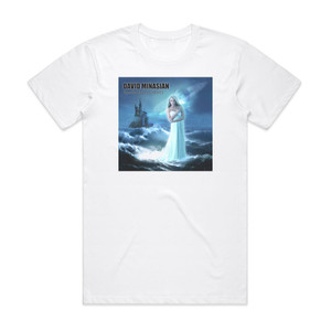 David Minasian Random Acts Of Beauty Album Cover T-Shirt White David Minasian Random Acts Of Beauty Album Cover T-Shirt White