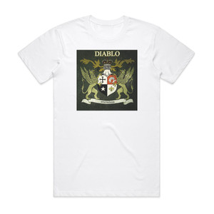 DIABLO Eternium 1 Album Cover T-Shirt White DIABLO Eternium 1 Album Cover T-Shirt White
