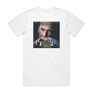 David Buckley Nobody Album Cover T-Shirt White David Buckley Nobody Album Cover T-Shirt White