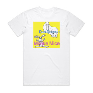 Dan Deacon Meetle Mice Album Cover T-Shirt White Dan Deacon Meetle Mice Album Cover T-Shirt White
