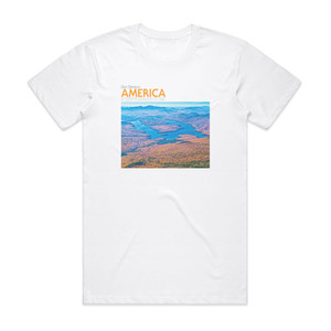 Dan Deacon America Album Cover T-Shirt White Dan Deacon America Album Cover T-Shirt White