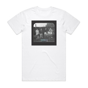 Disq Collector Album Cover T-Shirt White Disq Collector Album Cover T-Shirt White