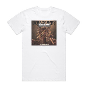 Debauchery Thunderbeast Album Cover T-Shirt White Debauchery Thunderbeast Album Cover T-Shirt White