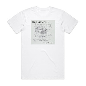 Dadamah This Is Not A Dream Album Cover T-Shirt White Dadamah This Is Not A Dream Album Cover T-Shirt White