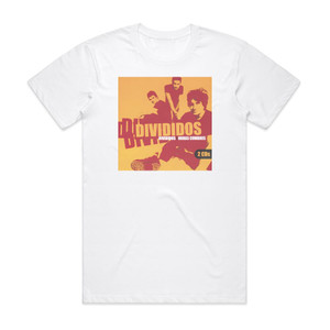 Divididos Obras Cumbres Album Cover T-Shirt White Divididos Obras Cumbres Album Cover T-Shirt White