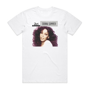 Donna Summer 20Th Century Masters The Millennium Collection The Best Of D Album Cover T-Shirt White Donna Summer 20Th Century Masters The Millennium Collection The Best Of D Album Cover T-Shirt White