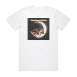 Donna Summer Four Seasons Of Love Album Cover T-Shirt White Donna Summer Four Seasons Of Love Album Cover T-Shirt White