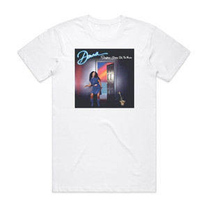 Donna Summer Singles Driven By The Music Album Cover T-Shirt White Donna Summer Singles Driven By The Music Album Cover T-Shirt White