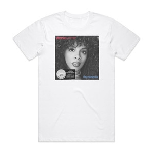 Donna Summer Im A Rainbow Album Cover T-Shirt White Donna Summer Im A Rainbow Album Cover T-Shirt White