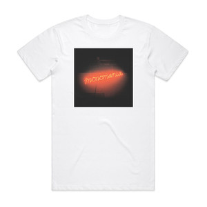 Deerhunter Monomania Album Cover T-Shirt White