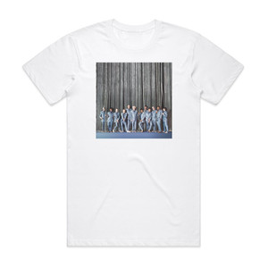 David Byrne American Utopia On Broadway Original Cast Recording Live Album Cover T-Shirt White