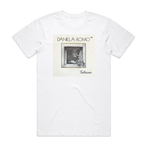 Daniela Romo Gitana Album Cover T-Shirt White Daniela Romo Gitana Album Cover T-Shirt White
