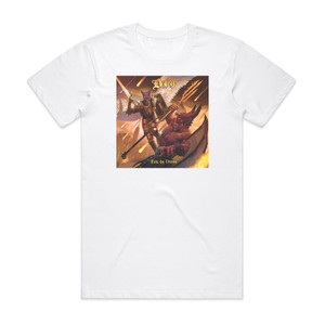 Dio Evil Or Divine Live In New York City Album Cover T-Shirt White Dio Evil Or Divine Live In New York City Album Cover T-Shirt White